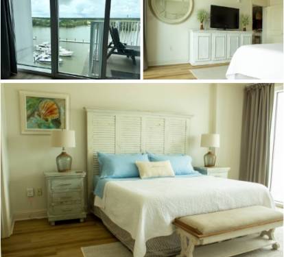 Bedroom with view