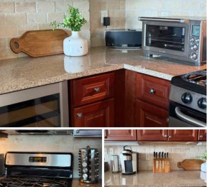 Fully equipped kitchen