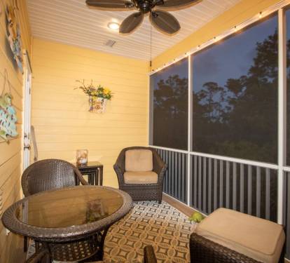Private Screened In Porch