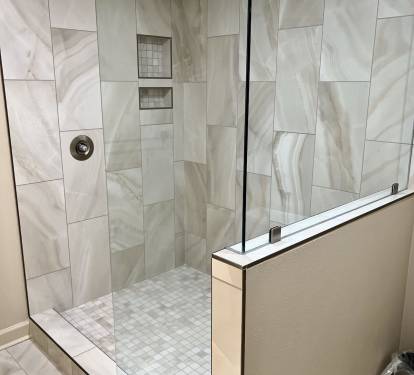 Master Bath Walk in shower