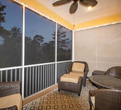 Private Screened In Porch