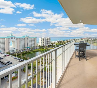 Incredible views from your private balcony!