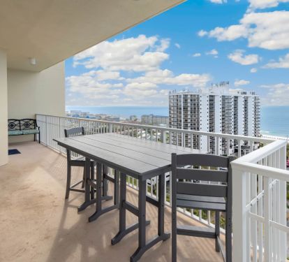 Outdoor high top dining table