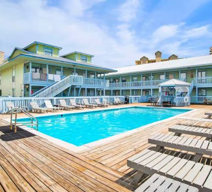 Grand pool area