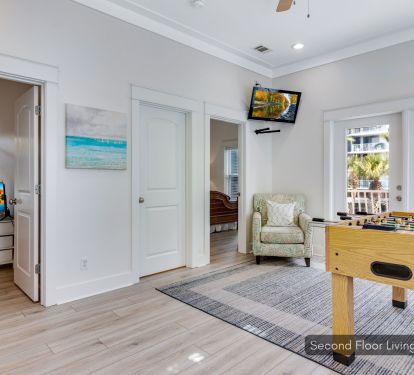 Second Floor Arcade/ Living Room