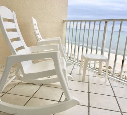 Rock your troubles away while you watch the dolphins play.