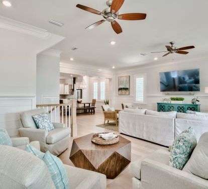 Cozy and spacious living room