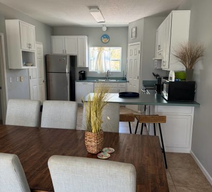 Open kitchen space