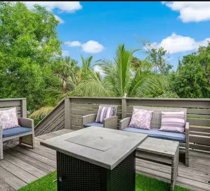 Outdoor seating
