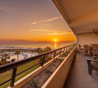 Enjoy amazing sunsets