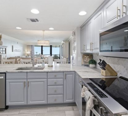 Cook with a gulf view!