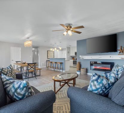 Grand and spacious living room