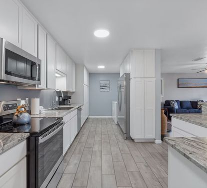 Fully equipped kitchen