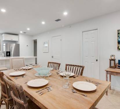 Open airy floorplan