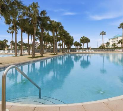 Two large community pools