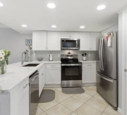 Fully equipped kitchen