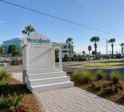 Visit Mexico Beach Welcome Center for a photo with the giant Adirondack chair.