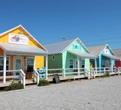 Local Shops (Caribbean Coffee &amp; Cafe, Mexico Beach Sweets, &amp; Gift Shops)