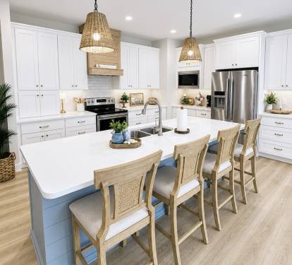 Kitchen Island with Seating