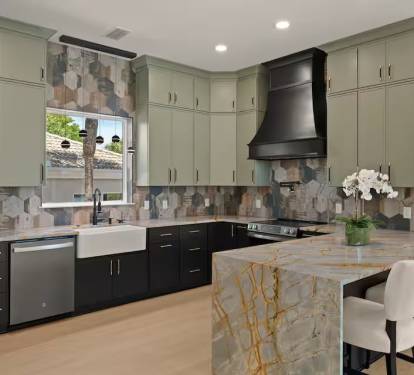 Fully equipped kitchen