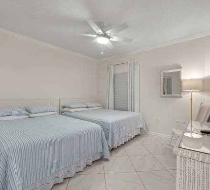 3rd Bedroom with 2 Queen Beds