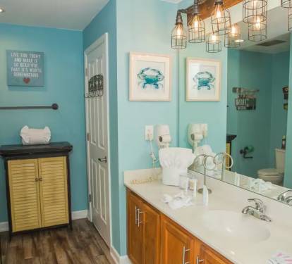 Dressing area