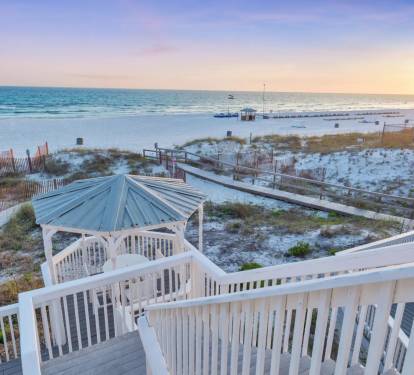 Stay right on the beach! Perfectly situated for sun, surf, and sand fun.