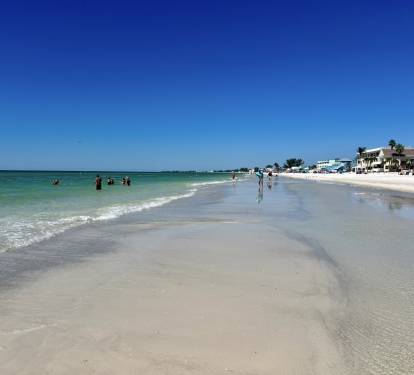 White sand and Turquoise Water