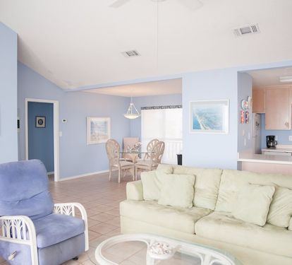 Open Floor Plan and Vaulted Ceilings