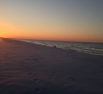 Sweet Sunrise, and a great time to go shelling