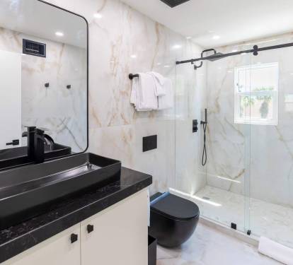 Shared bathroom