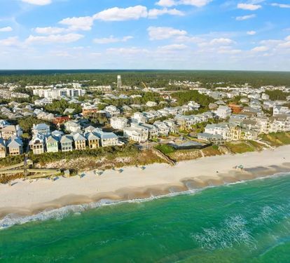 That emerald water, that endless sand, right next to Rosemary Beach