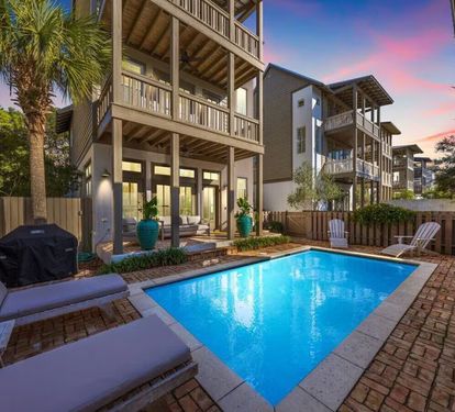 Twilight dips and evenings by the pool