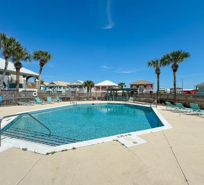 1 of 2 community pools right across the street from the house