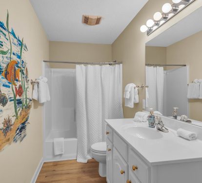 West upstairs bathroom