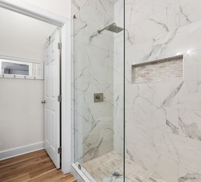 Walk-In Shower in Master Bathroom