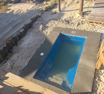 pool from deck
