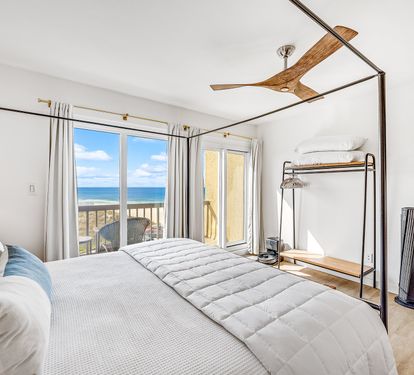 Upstairs Master Bedroom with Oceanview