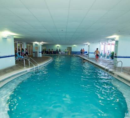Indoor Heated Pool at Tower 1