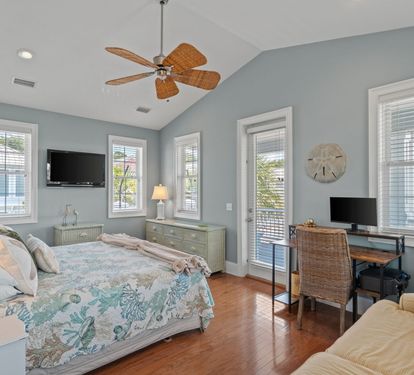 Master Bedroom with private balcony