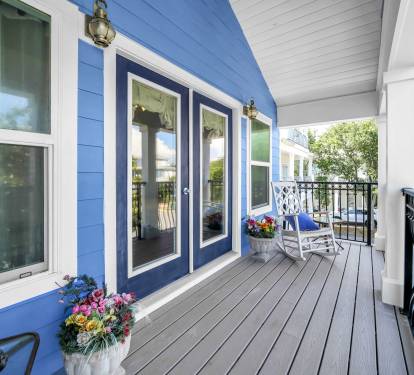 Porches all around for relaxing.