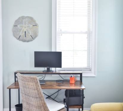 Workspace in Upstairs Master