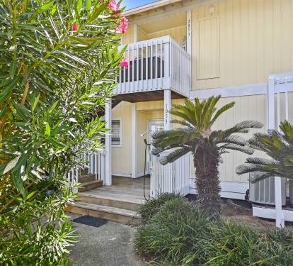 Front of condo