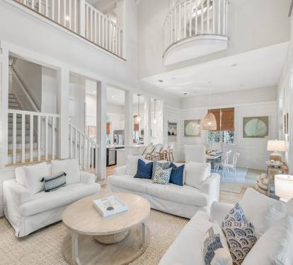Vaulted Ceilings with a Juliette Balcony