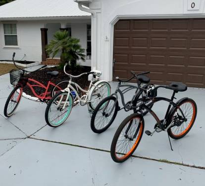 Our Beach Cruisers