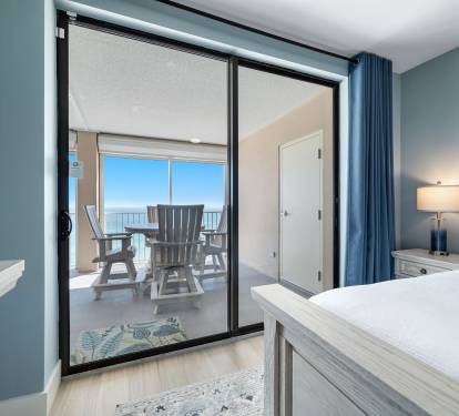 Access to Balcony from Master Bedroom