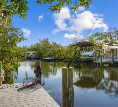 Serene Canal Waterfront