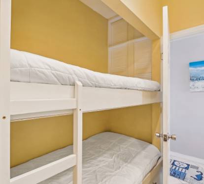 Bunk beds in hallway