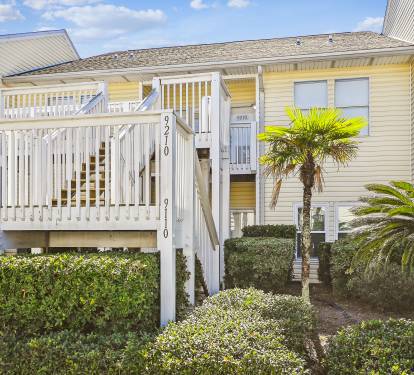 Front of condo. No elevator, all stairs to condo