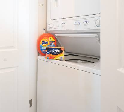 In unit washer & dryer